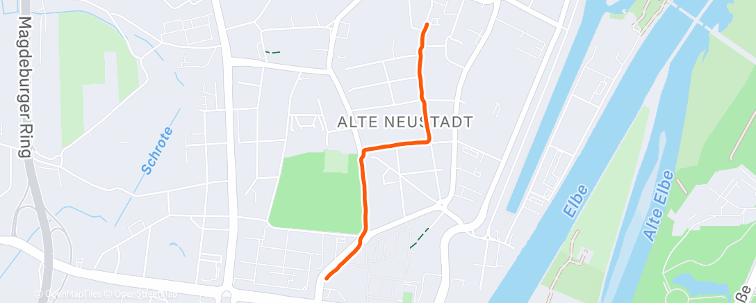 Mappa dell'attività Mittagspaziergang