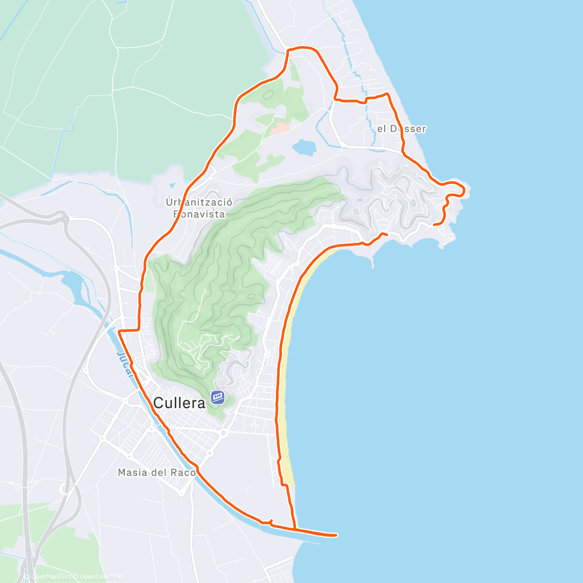 Mappa dell'attività Morning Run