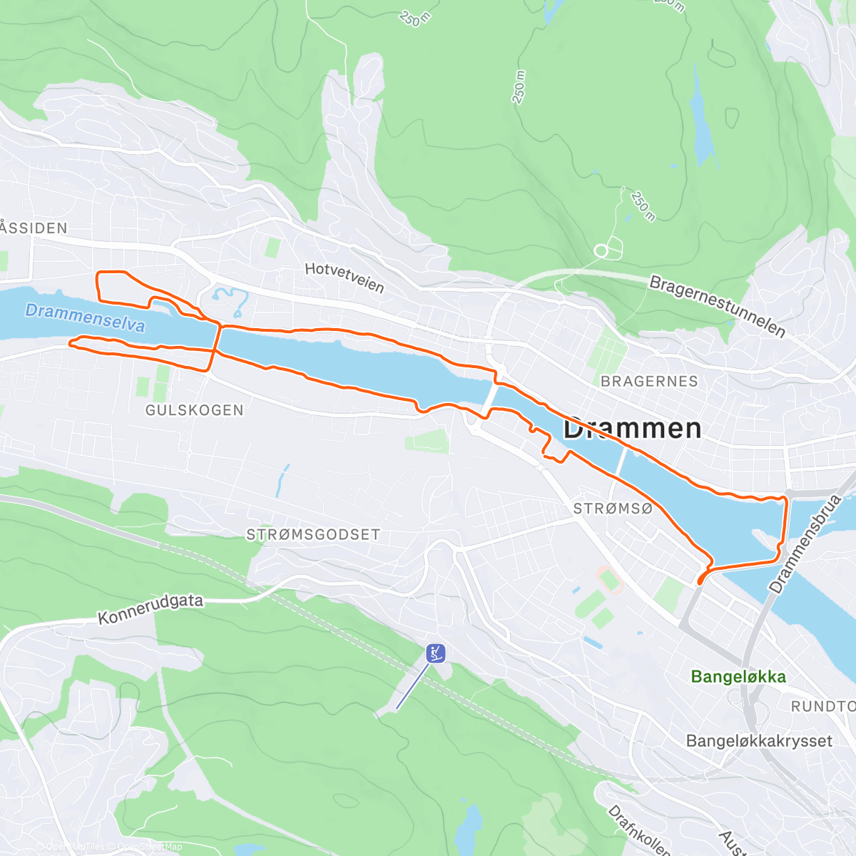 Карта физической активности (Morning Run)