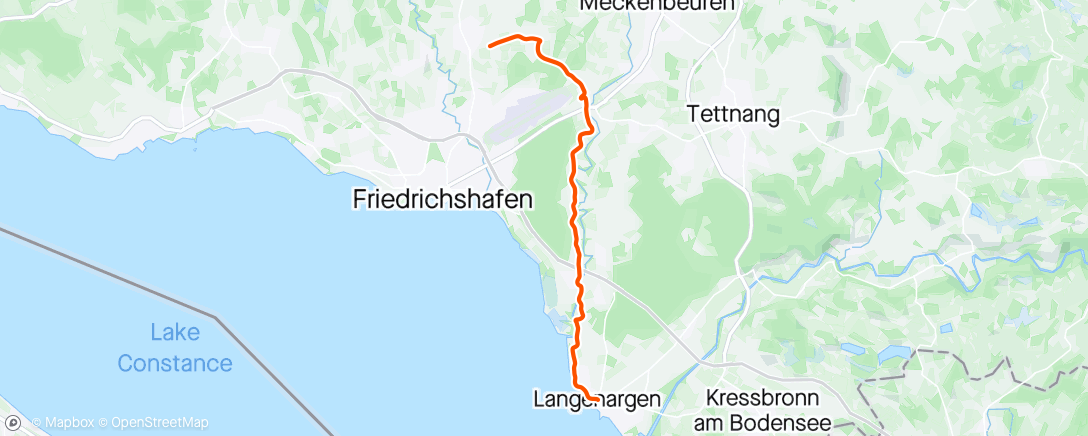 Mappa dell'attività Abendradfahrt