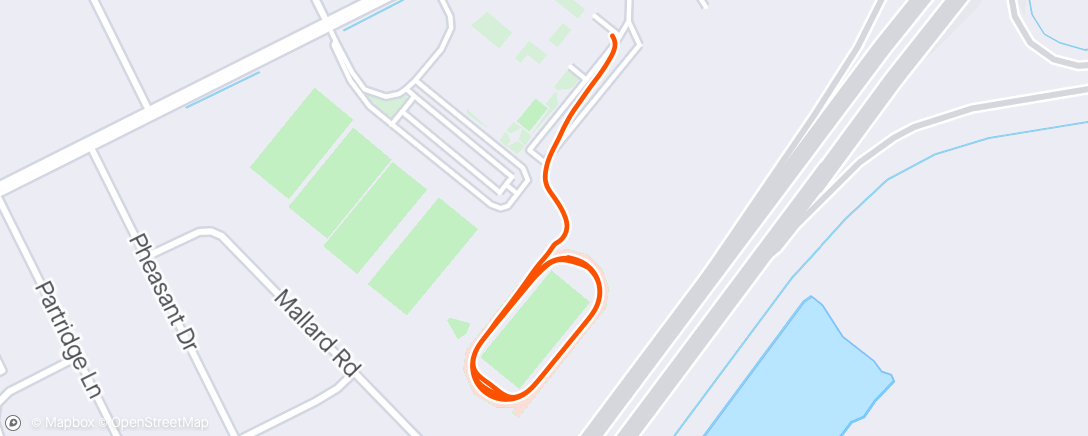 Map of the activity, The Run of Ridiculous Ease