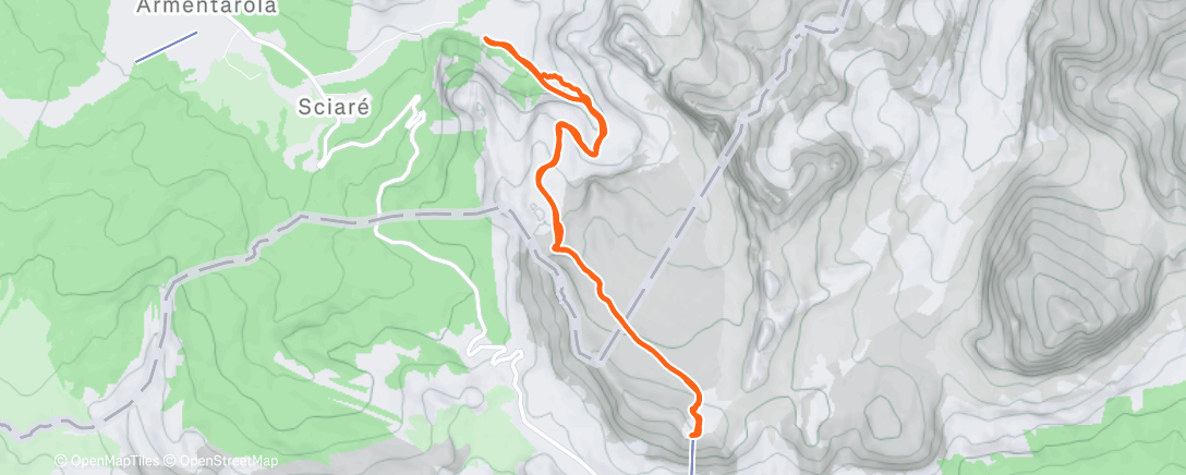 Map of the activity, Lagació