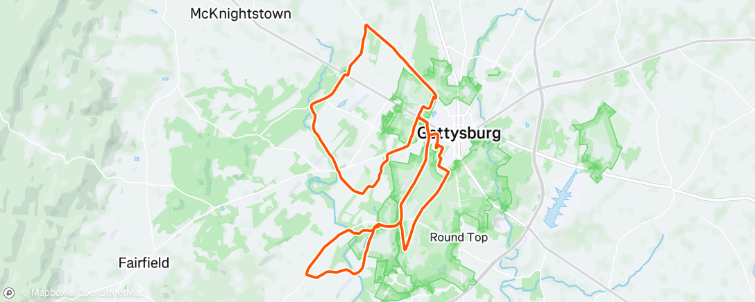 Map of the activity, Never too late for a first ride of the year.