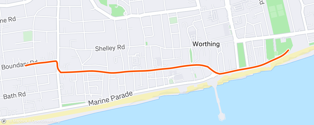 Map of the activity, WU