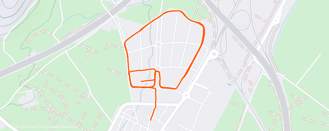 Map of the activity, Prueba de lactato