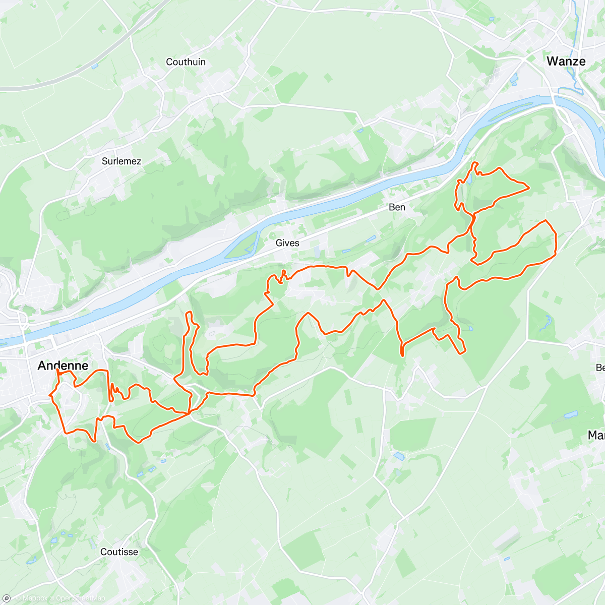 Map of the activity, Trail de la Cochonne 🐷