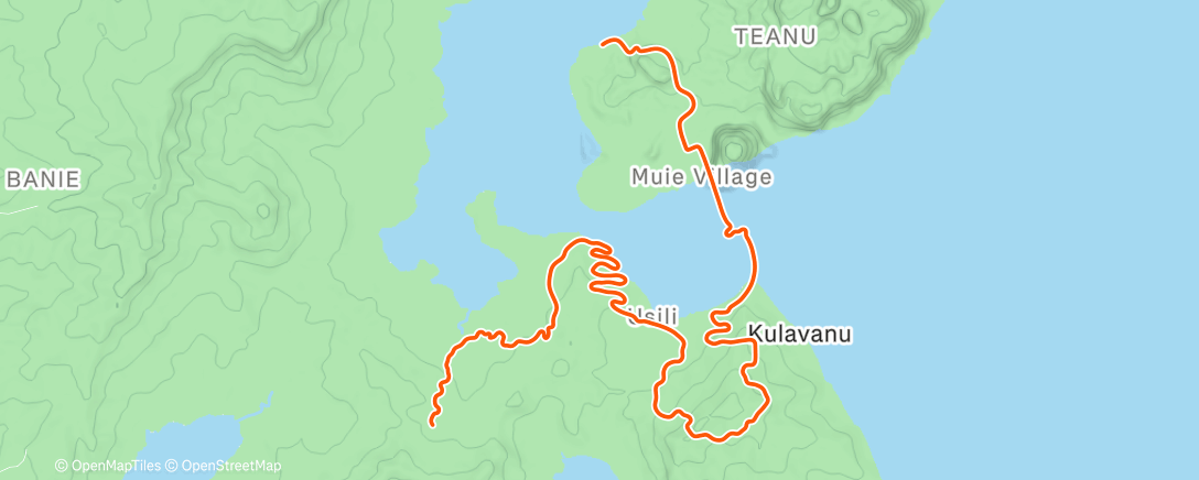Map of the activity, Zwift - Big Loop in Watopia