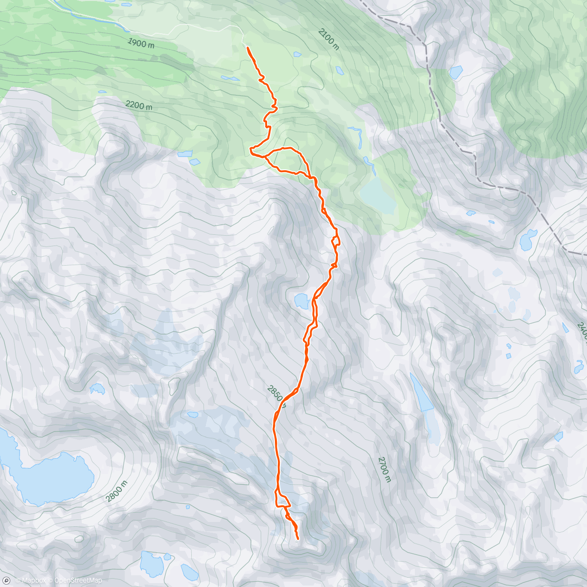 Map of the activity, El Aneto  por Salterillo 🏔️