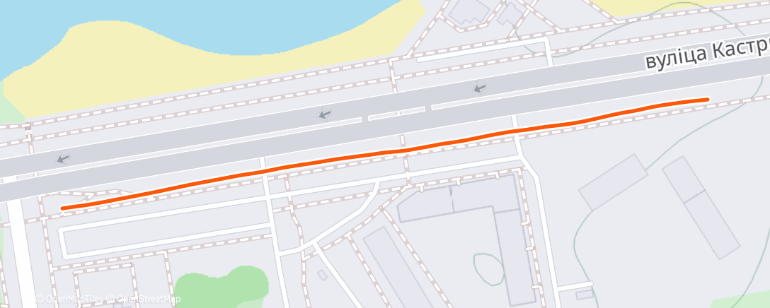 Карта физической активности (Утренний забег)