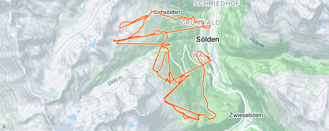 Map of the activity, Ice Ice Baby ☀️❄️🥶