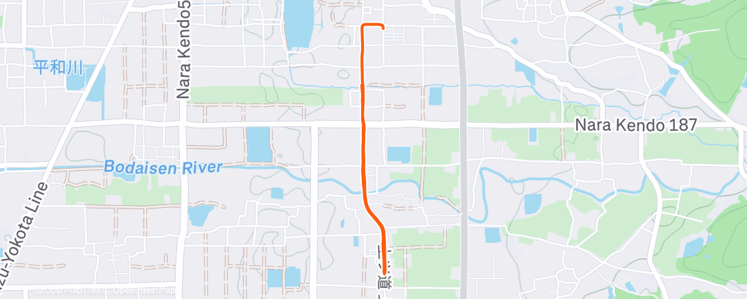 Map of the activity, 6分×5 1分レスト