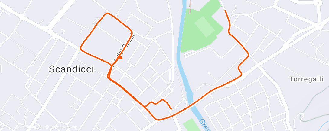 Map of the activity, Che nulla vada perso 😂🚴💕