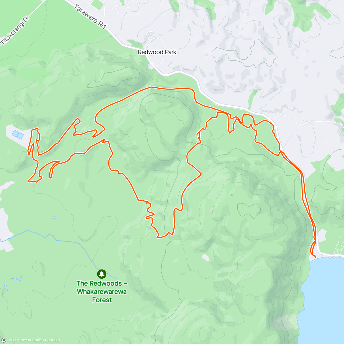 Map of the activity, XTERRA Rotorua Tri - Bike Segment