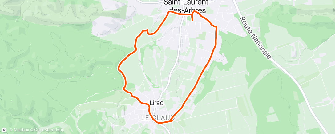 活动地图，Sortie avec la Saint Lau'Run 🤩
