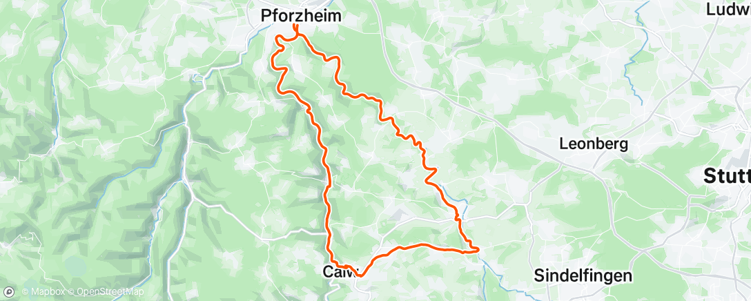 Map of the activity, Weil der Stau