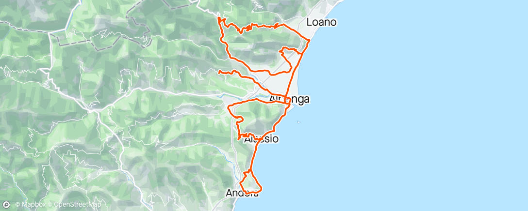 Map of the activity, Primo "lungo" con la bici nuova 🔥