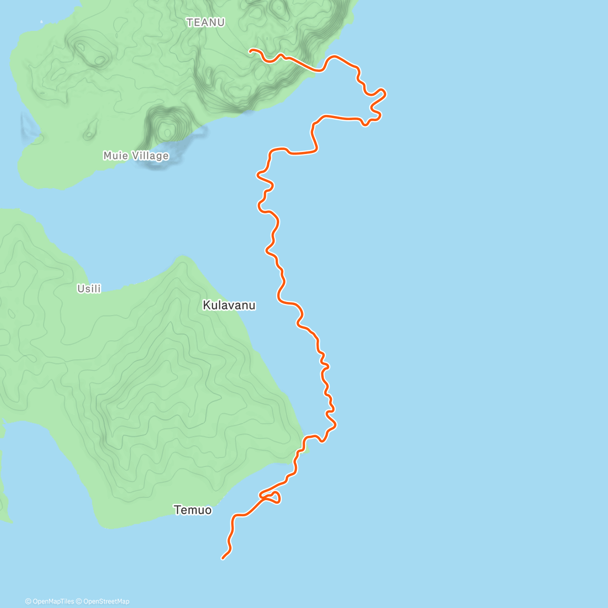 Map of the activity, Zwift - Going Coastal in Watopia
