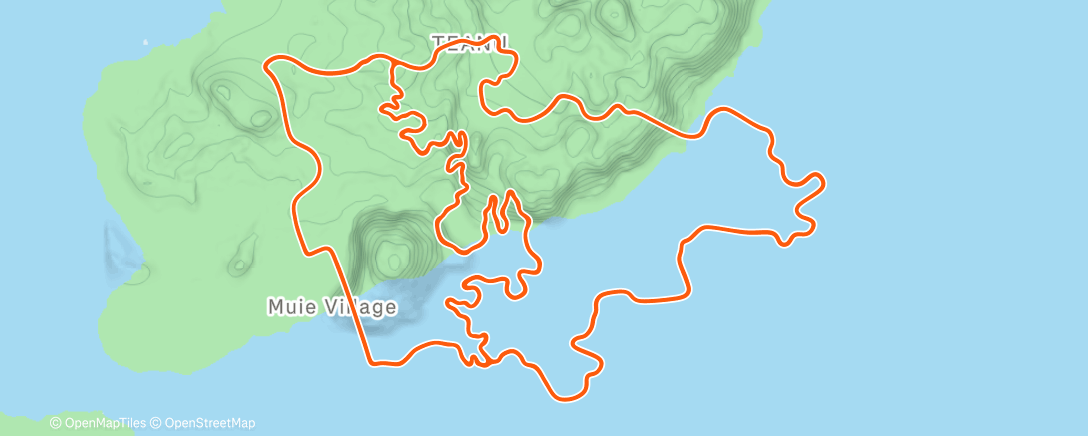 Map of the activity, Zwift - Group Ride: Team CLS Base 'n' Banter (C) on Eastern Eight in Watopia