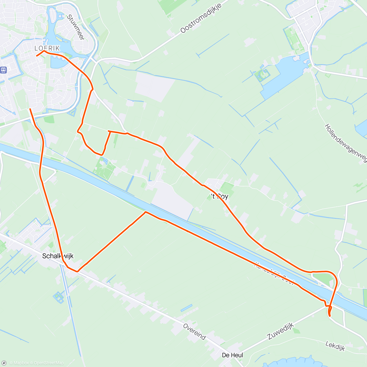 Map of the activity, How a Forgotten Water Bottle Can Cut Your Journey Short