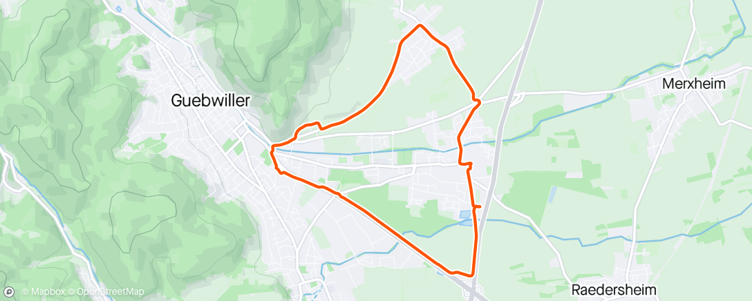 Mappa dell'attività Reprise après 2 mois de stop.🏃🏻🙏🏃🏻