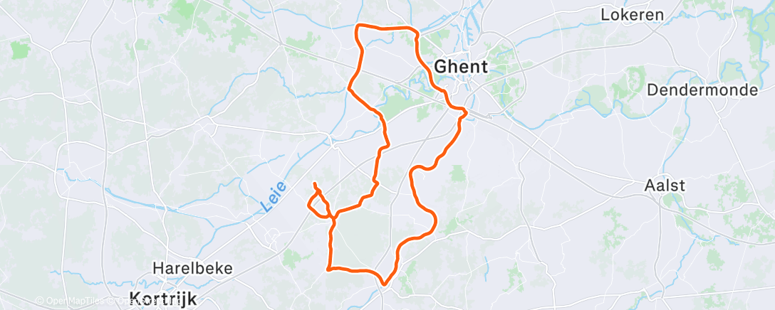 Карта физической активности (Going with the flow)