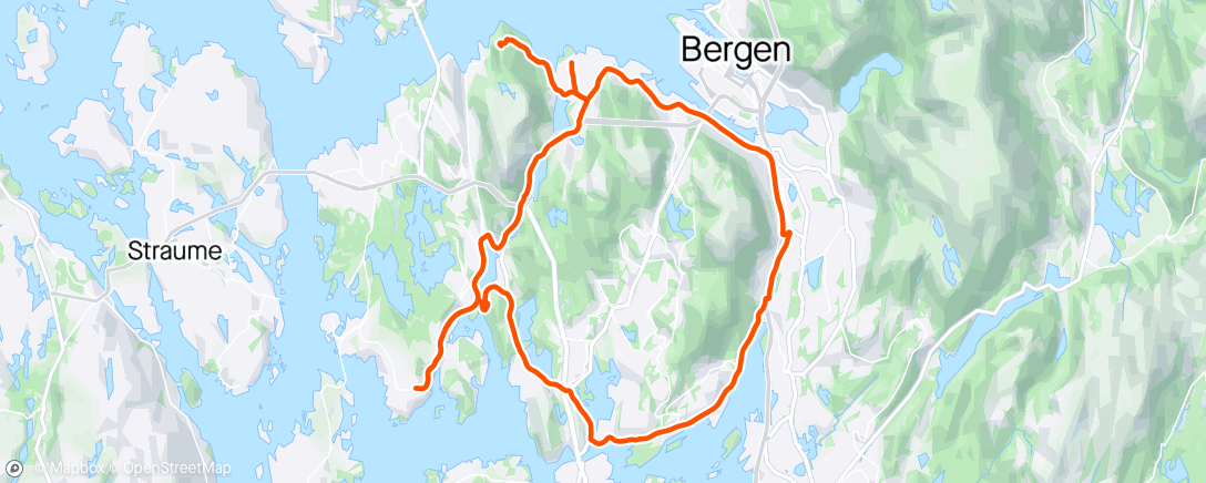 Kaart van de activiteit “Gravdal 4X4 pluss runda Løvstakken”