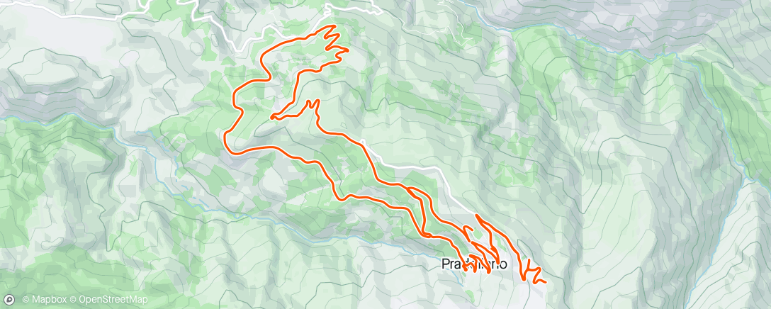 Map of the activity, Day 11, Sierra Nevada, TC 🇪🇸