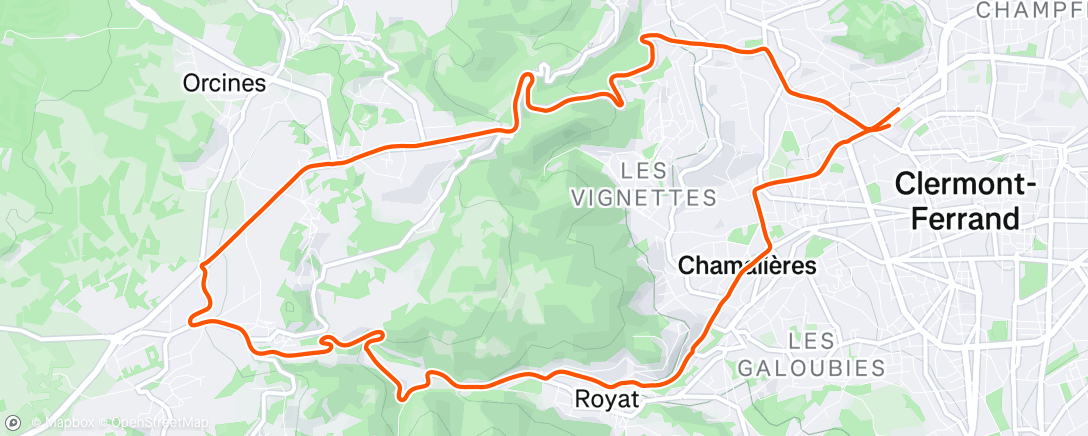 Map of the activity, Au rupture : sur la grosse plaque