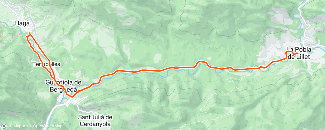 Map of the activity, Activación