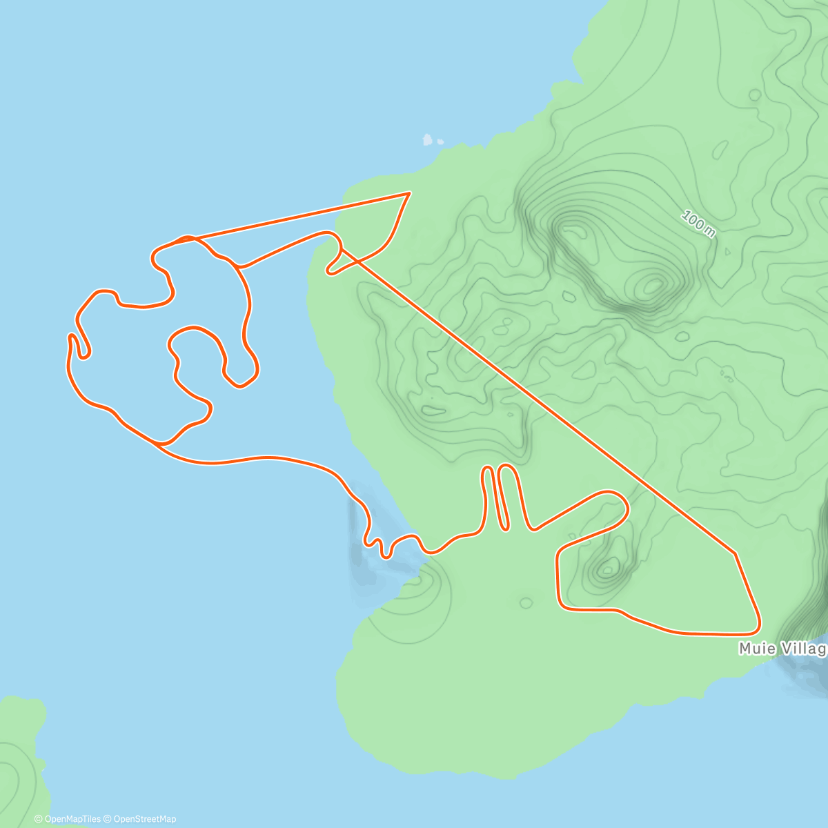 Map of the activity, Zwift - Watopia's Waistband in Watopia