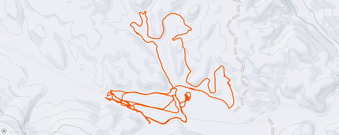 Map of the activity, Skinks campout at 6 sigma!!