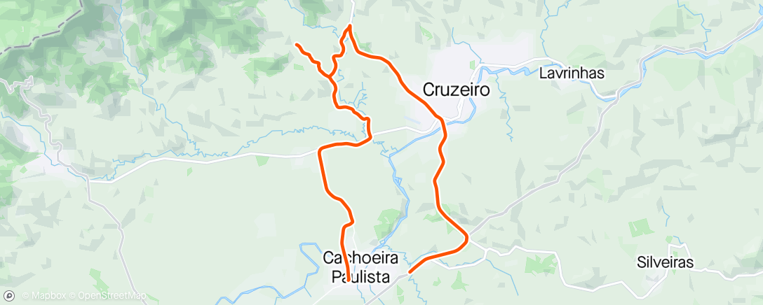 Map of the activity, Brejetuba x crz