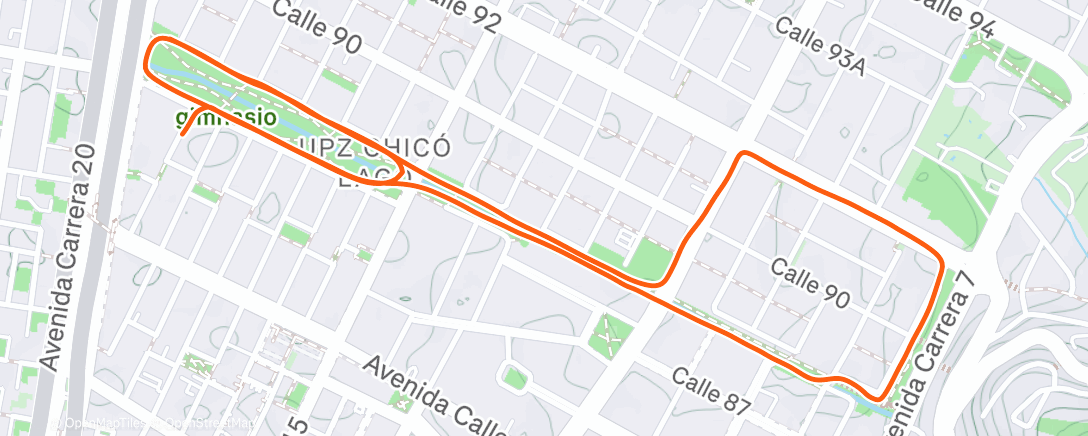 Карта физической активности (30’ Z2)