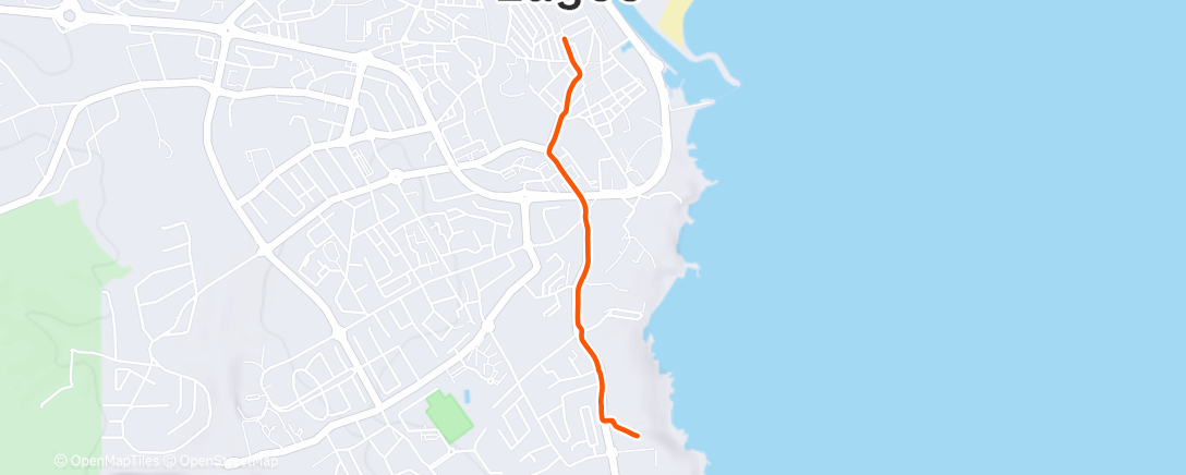 Map of the activity, 晨间行走