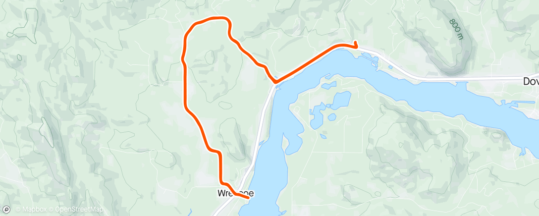 Map of the activity, Wrenco Loop