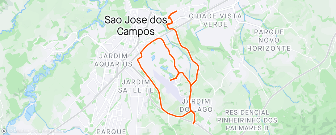 Map of the activity, Cambuí