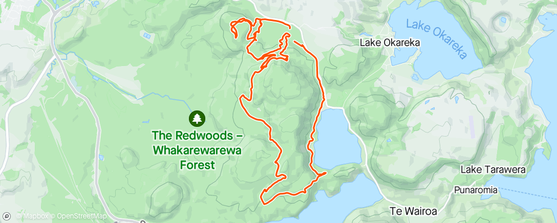 Map of the activity, 2W Enduro race 3