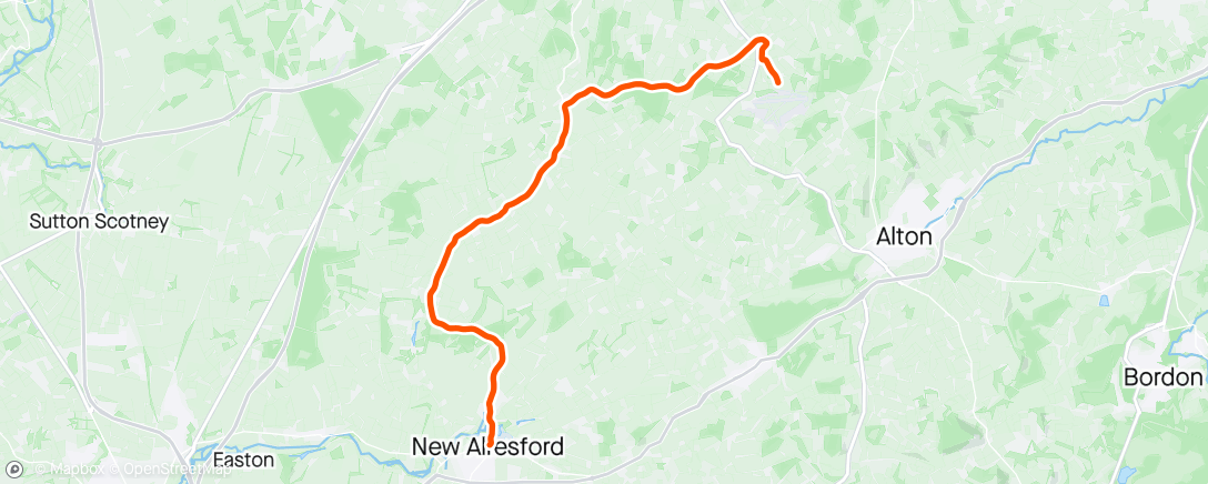 Map of the activity, Part of today’s ride 
Garmin not charged 🤦‍♂️