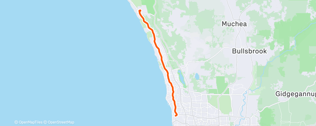 Carte de l'activité Lunch Ride