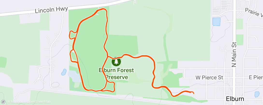 Карта физической активности (KXC Alumni Run)