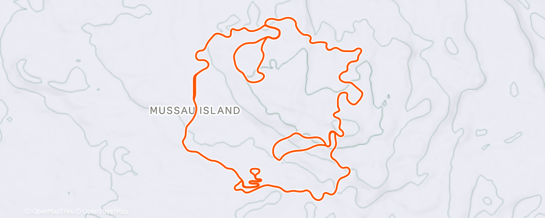 Map of the activity, Middagrit