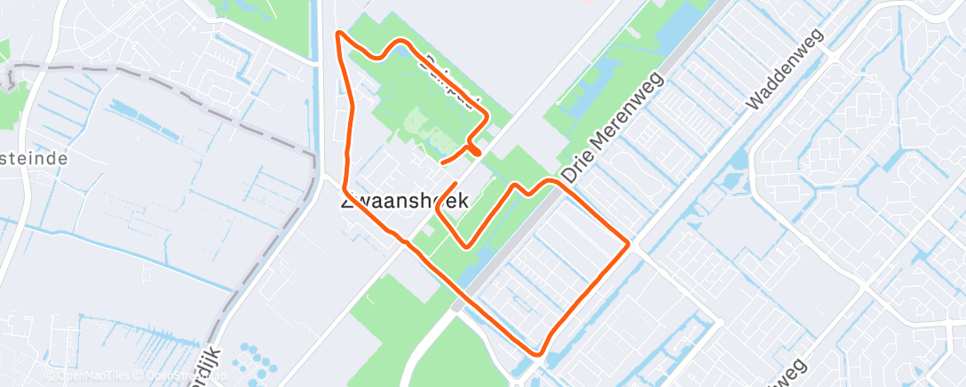 Карта физической активности (Ochtendloop)