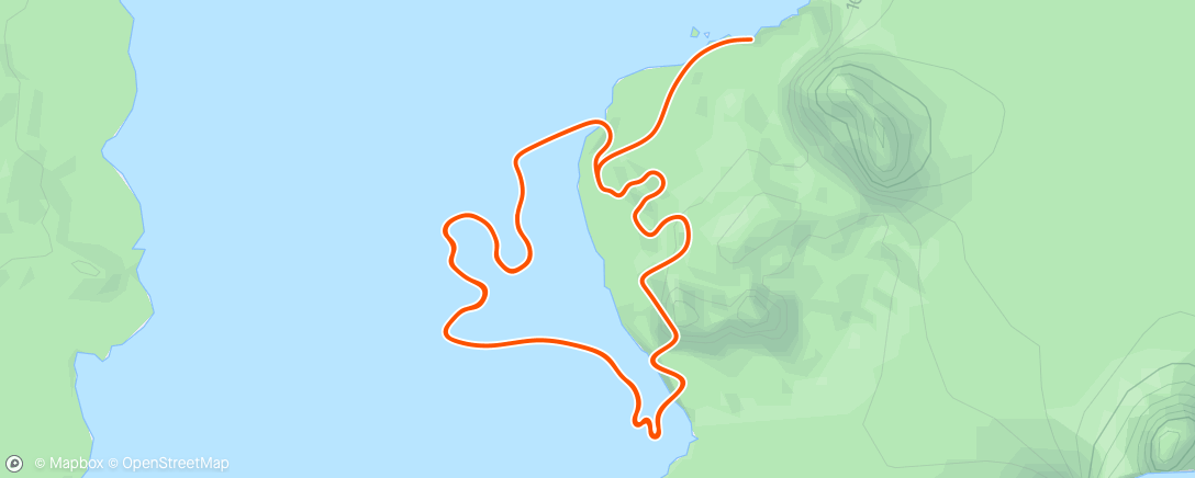 Map of the activity, Zwift - Race: EVO CC CRIT STYLE RACING (A) on Seaside Sprint in Watopia