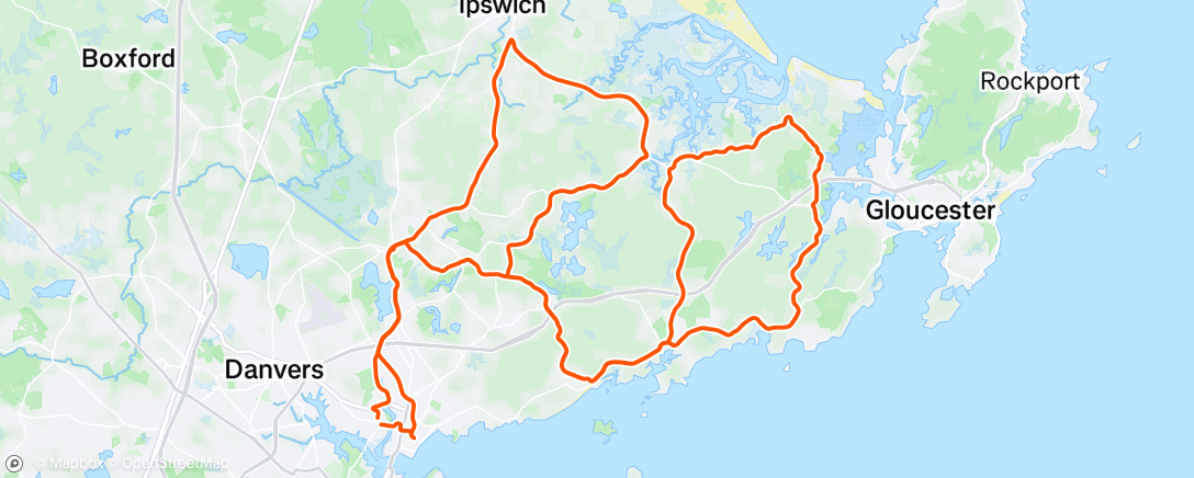 Map of the activity, WNR