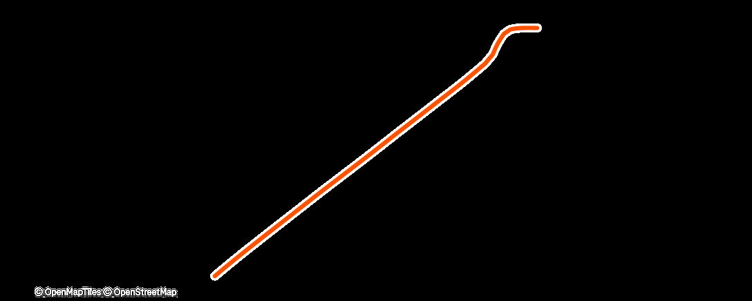 Map of the activity, Nachtspaziergang