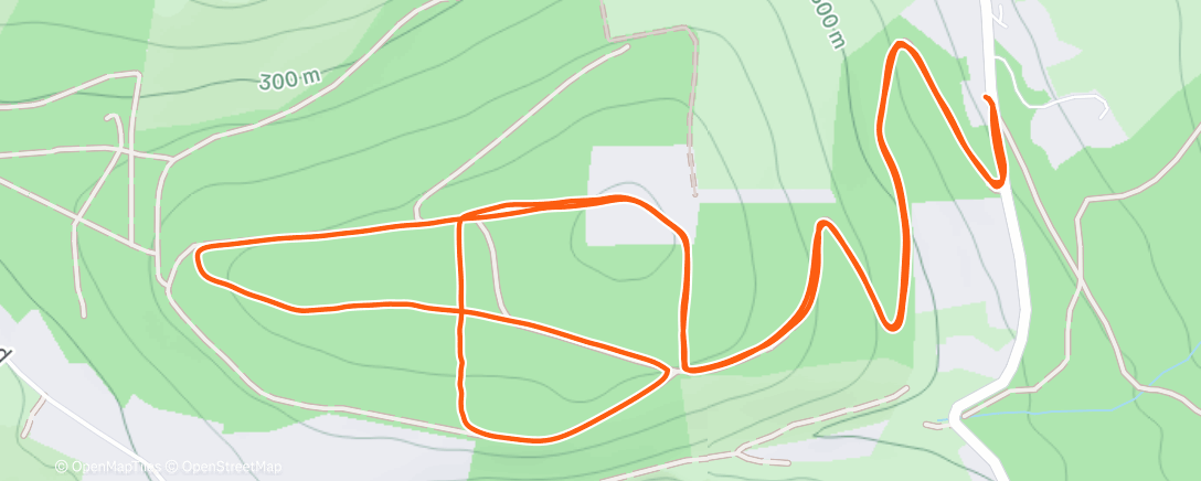 「Traillauf am Abend」活動的地圖