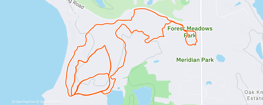 Map of the activity, Frustrated