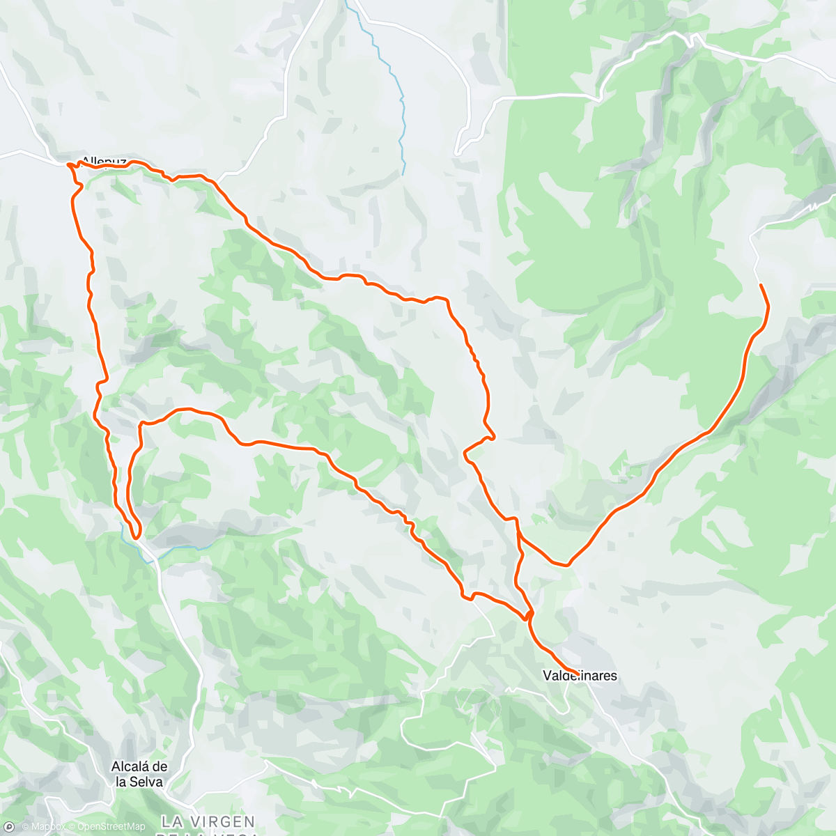 Map of the activity, Back in Valde 😀