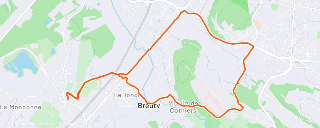 Карта физической активности (C à P - Plus je Cours Moins J’avance et Plus C’est Difficile 😣 -)