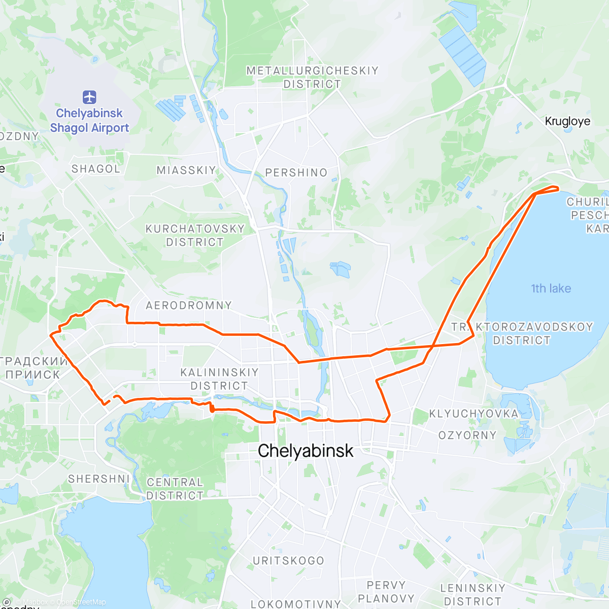 アクティビティ「paseo en bicicleta de un día」の地図